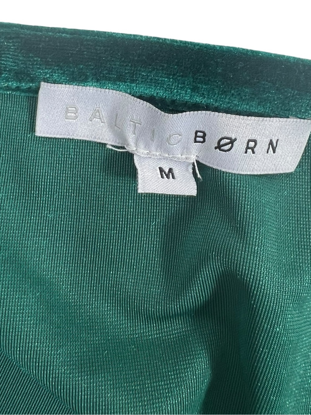 Baltic Born Artemis Velvet Maxi Dress in Emerald Green - Picture 6 of 10